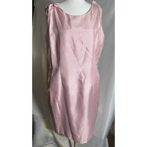 Vintage Collections for Le Suit Dress and Coat Set with Rabbit Fur - Picture 4 of 6